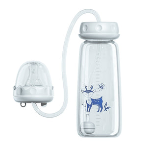 Experience Hassle-Free Feeding with Our 240ML Baby Hand-Free Feeding Bottle